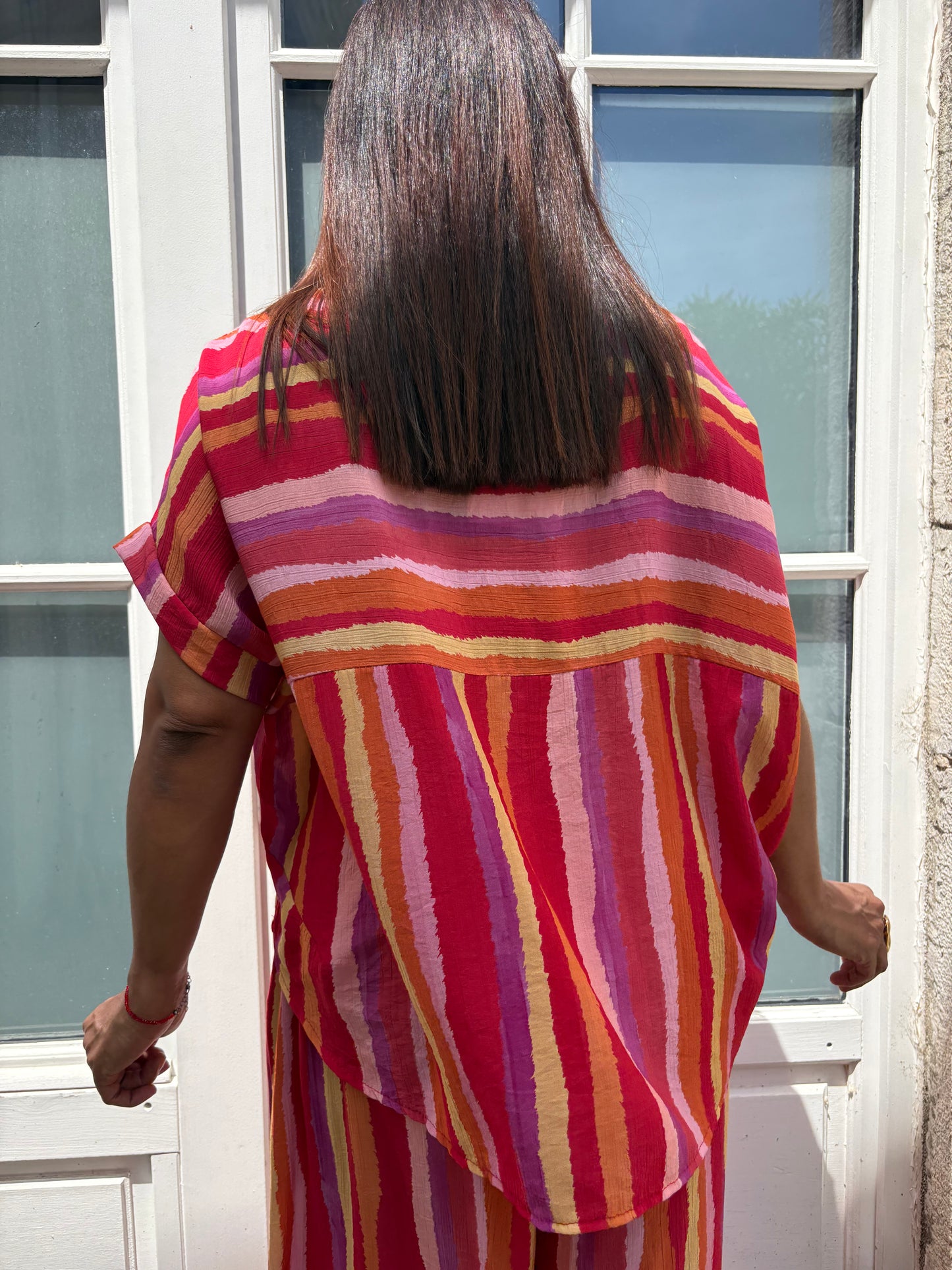 Ensemble Rayé Tee-shirt & Pantalon