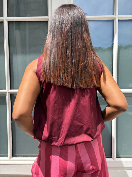 Blouse Aubergine