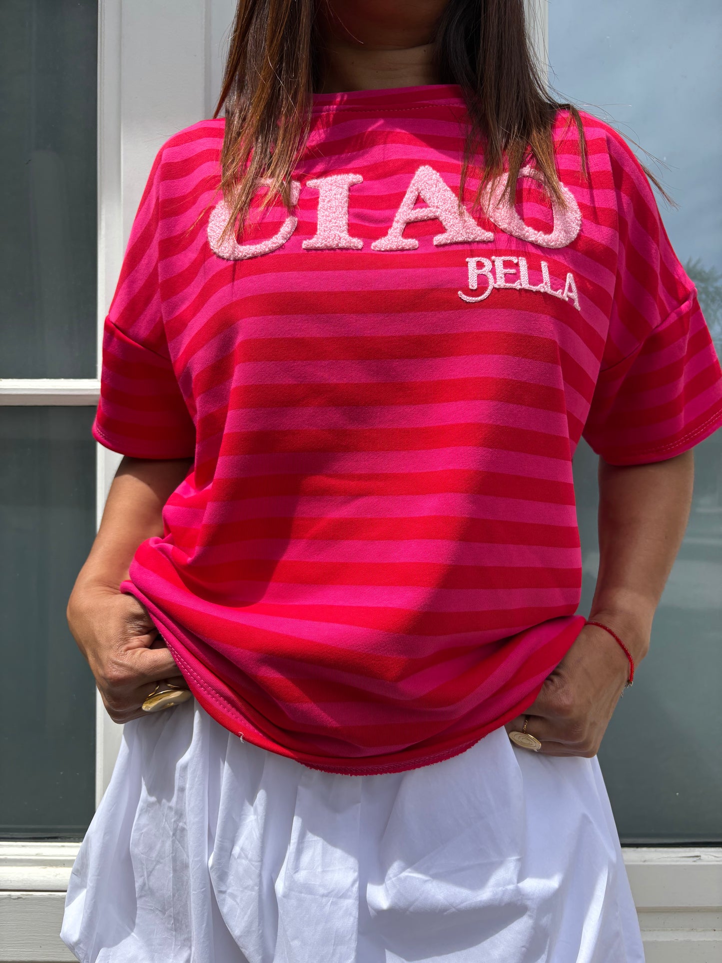 Tee-Shirt Ciao Bella Rose