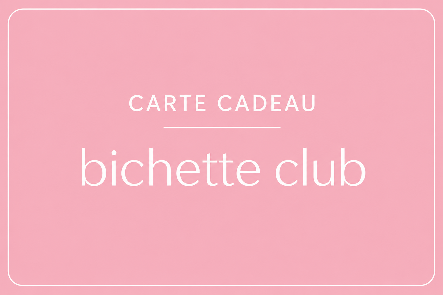Carte Cadeau